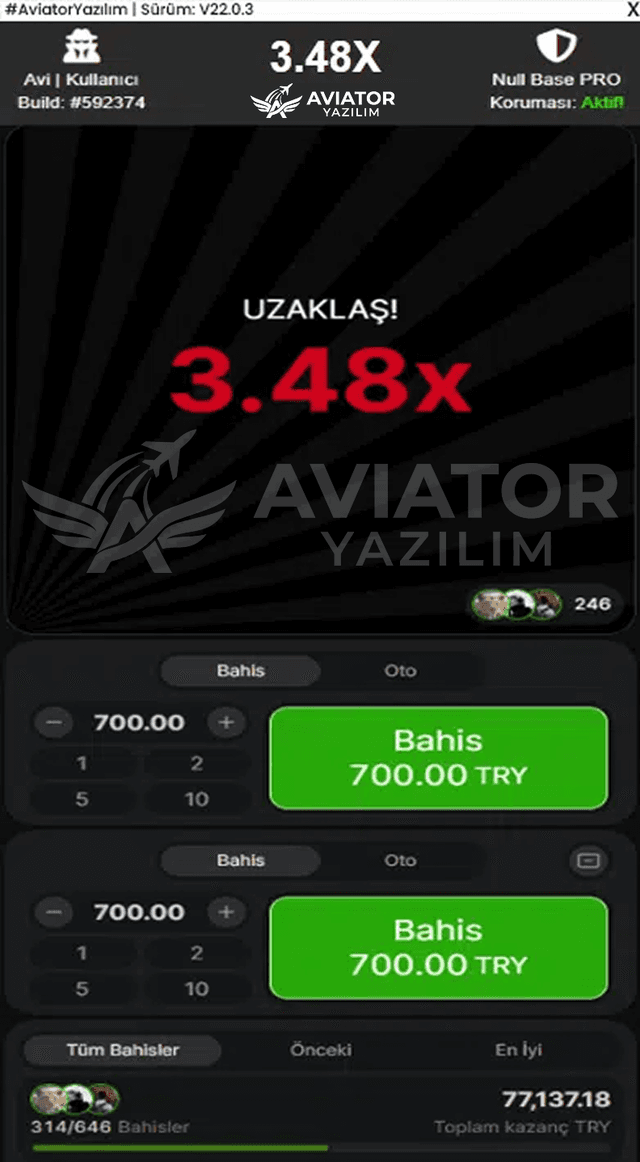 AviatorYazılım ekran 4